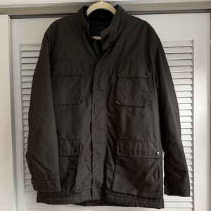 Men's Banana Republic Dark Green Coat